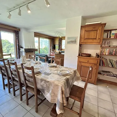 4 Pieces + - 8 Couchages Avec Jardin Et Terrasse - - Fr-1-597-22 Megève