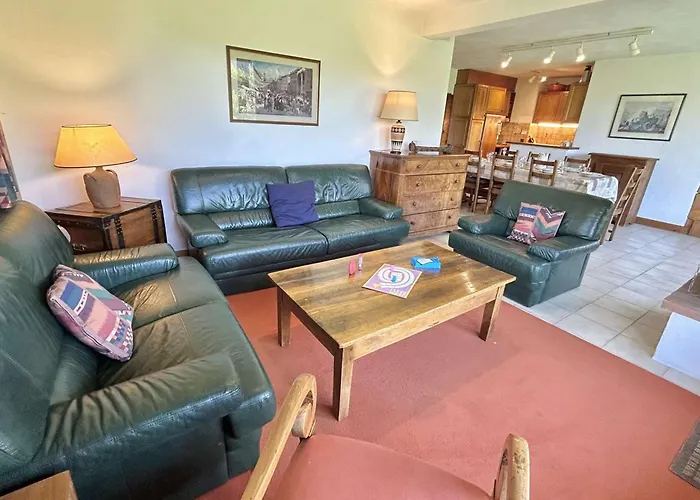 4 Pieces + - 8 Couchages Avec Jardin Et Terrasse - - Fr-1-597-22 Διαμέρισμα Megève